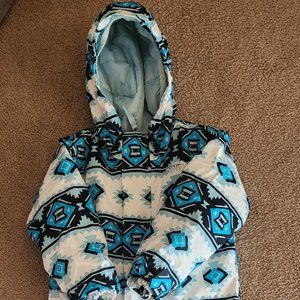 3T - Kids Full Zip Winter Snow Suit Bib THE NORTH FACE - Girls